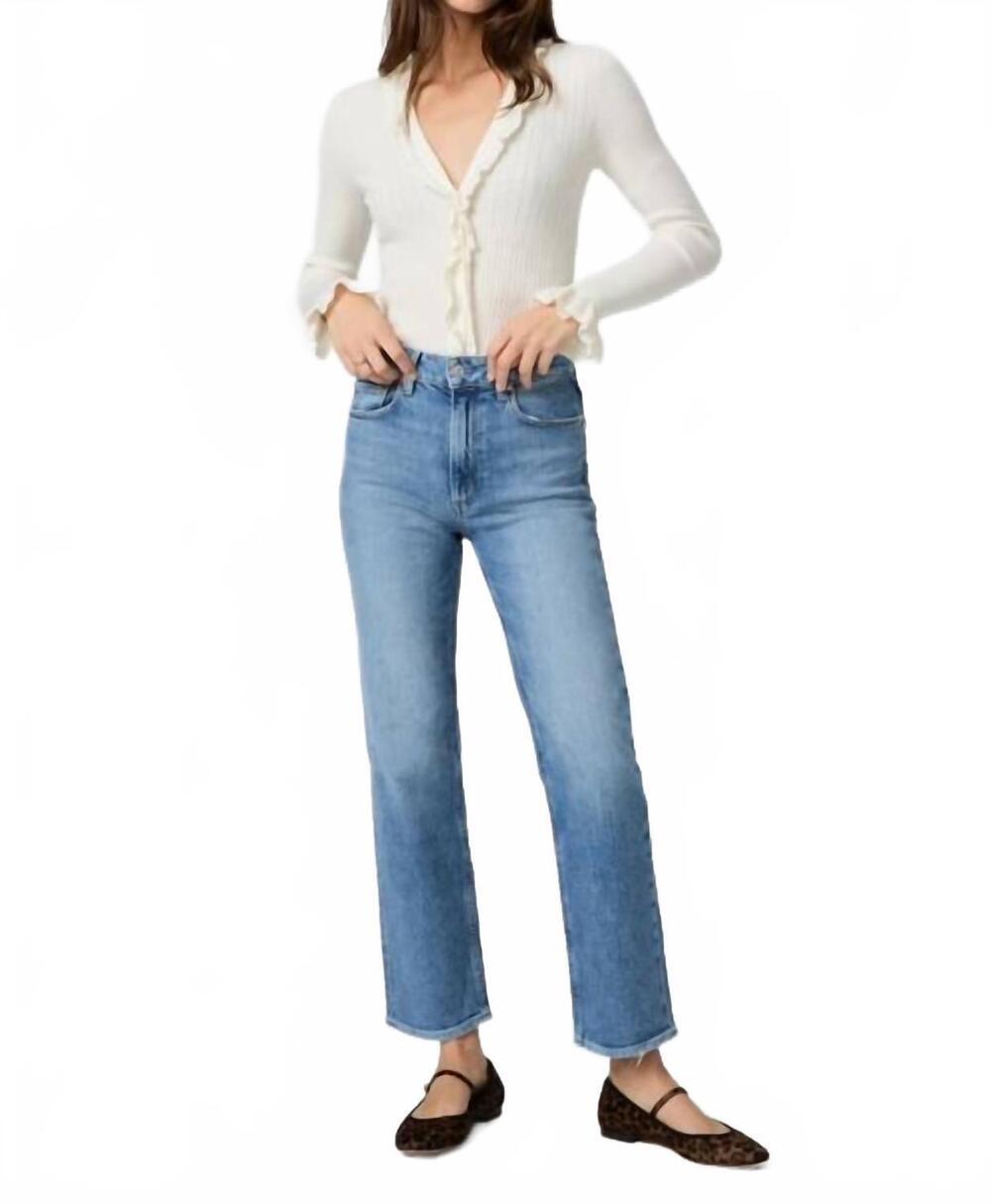 NEW PAIGE stevie ankle jeans in heroes